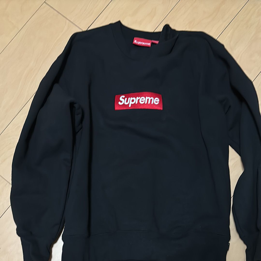 Supreme Box Logo Crewneck "Black" (22FW)