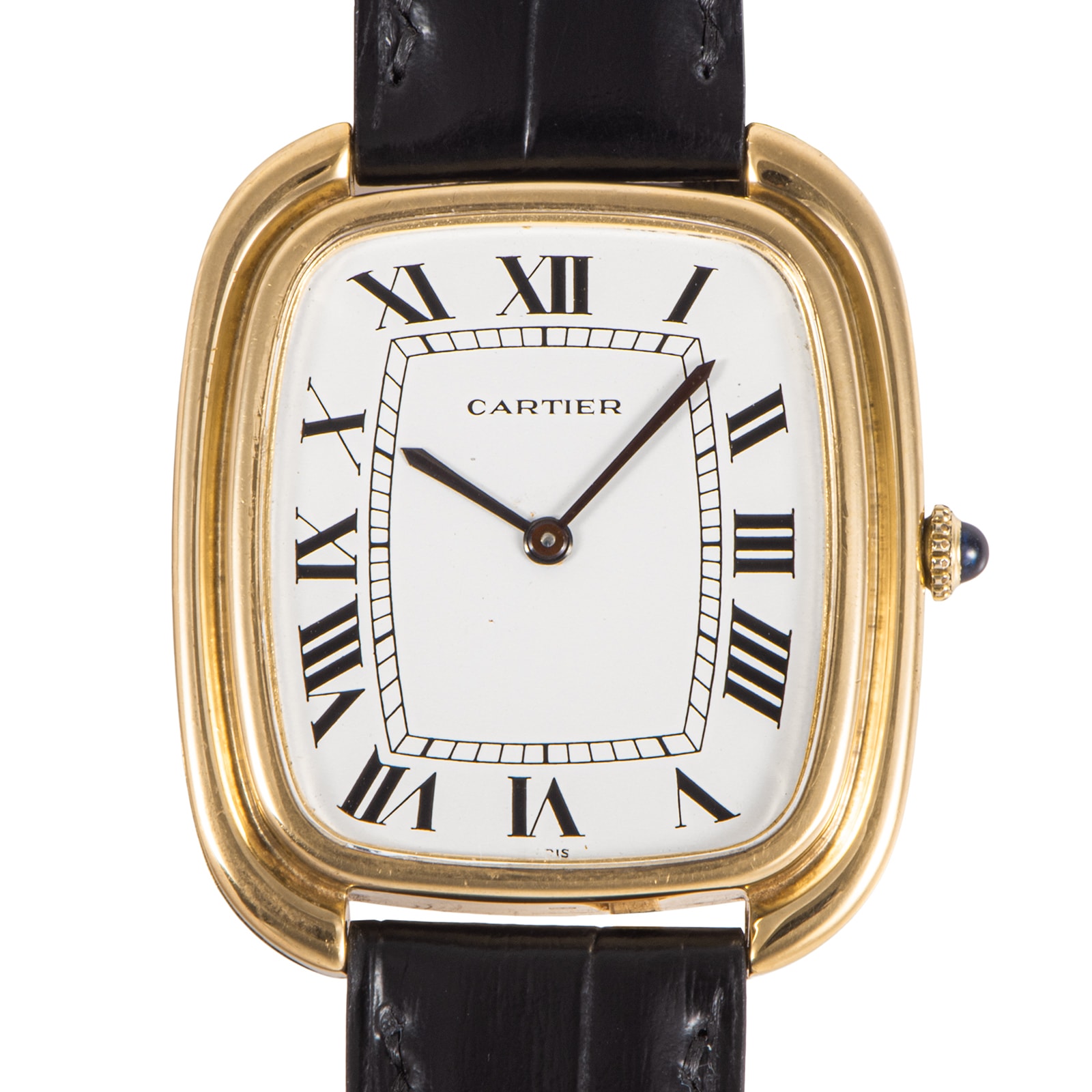 Cartier カルティエ ゴンドーロ ジャンボ 97050 Paris Letter Cal.97B 1970年代 K18YG【中古】