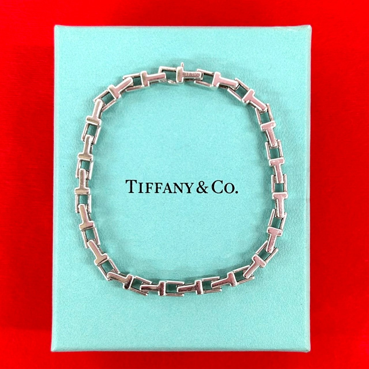 TIFFANY&Co. ティファニー Tナロー ブレスレット シルバー925 ブレスレット シルバー
 95580