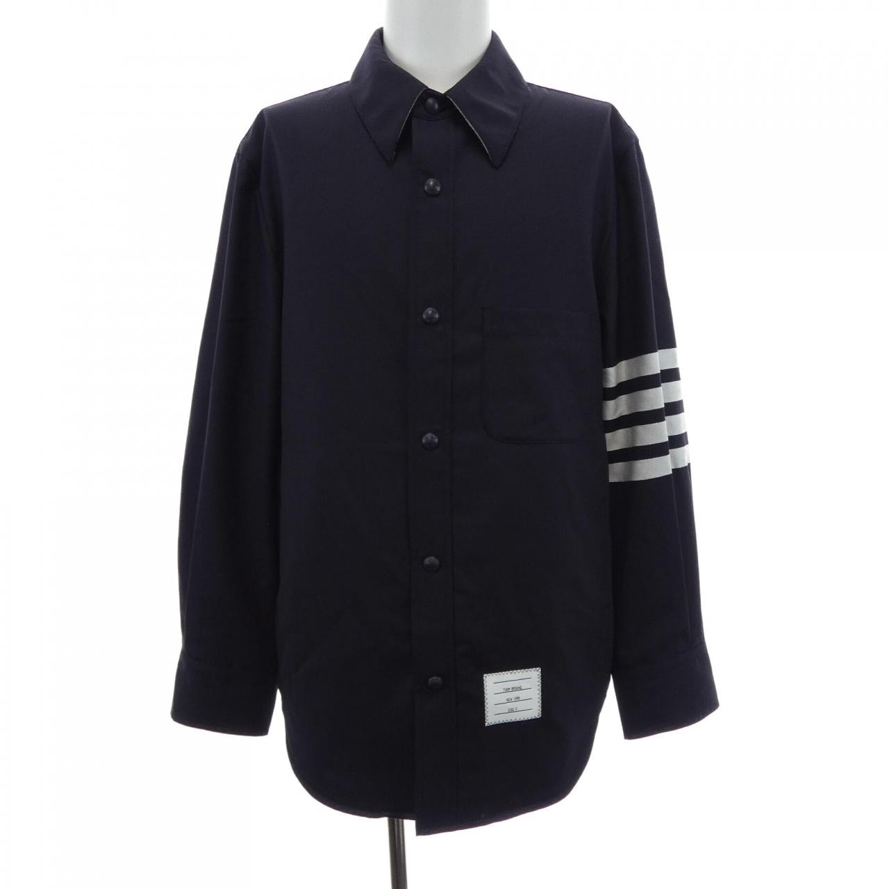トムブラウン THOM BROWNE 平織り 4-BAR シャツジャケット MJO055A-06146 ジャケット