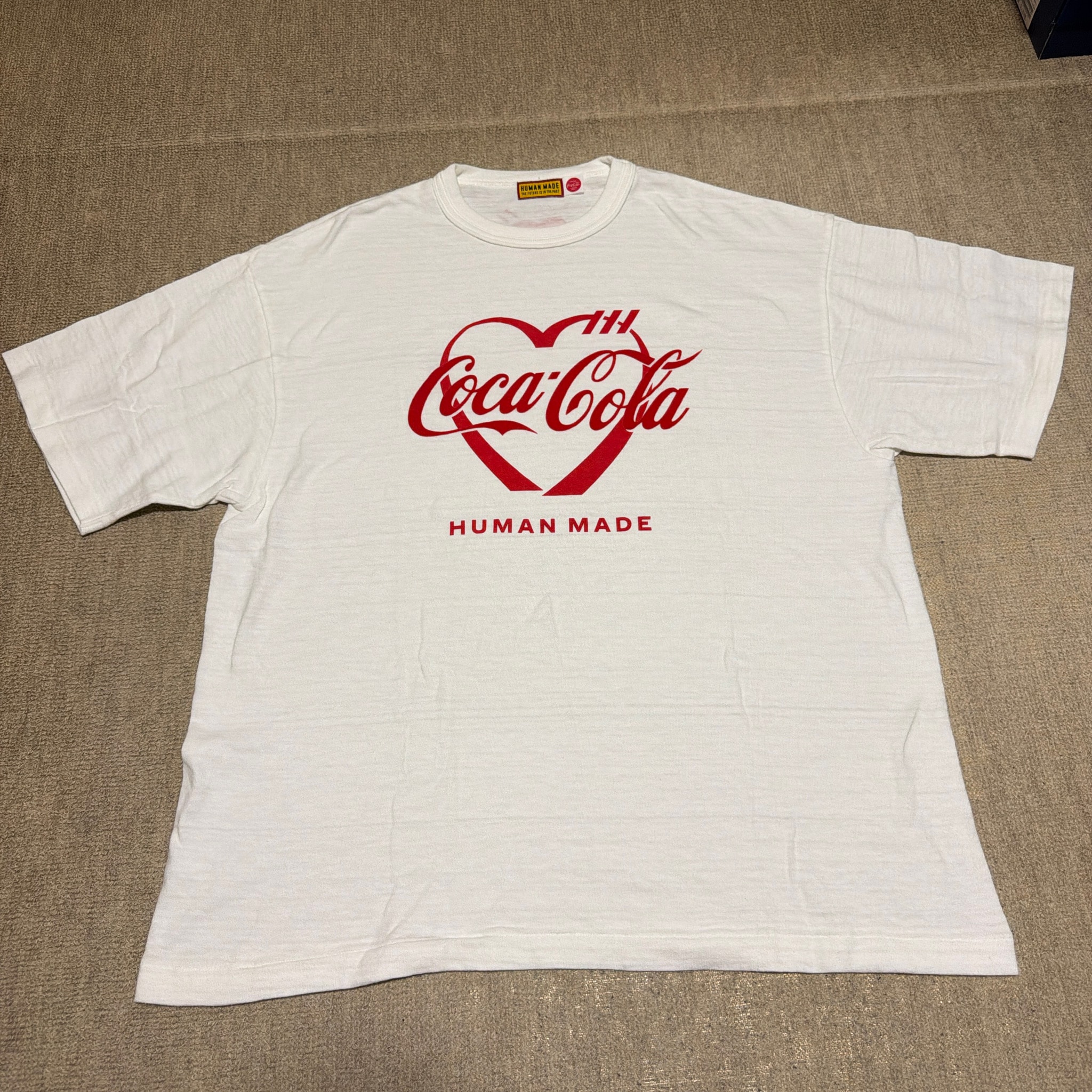 HUMAN MADE x Coca-Cola Graphic T-Shirt "White"