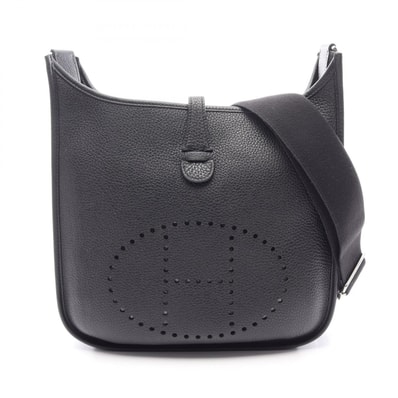 エルメス HERMES エヴリン 3 トロワ PM ショルダーバッグ バッグ レザー トリヨンクレマンス トリヨンクレマンス Z刻印(2021年製造) レディース ブラック系 【中古】