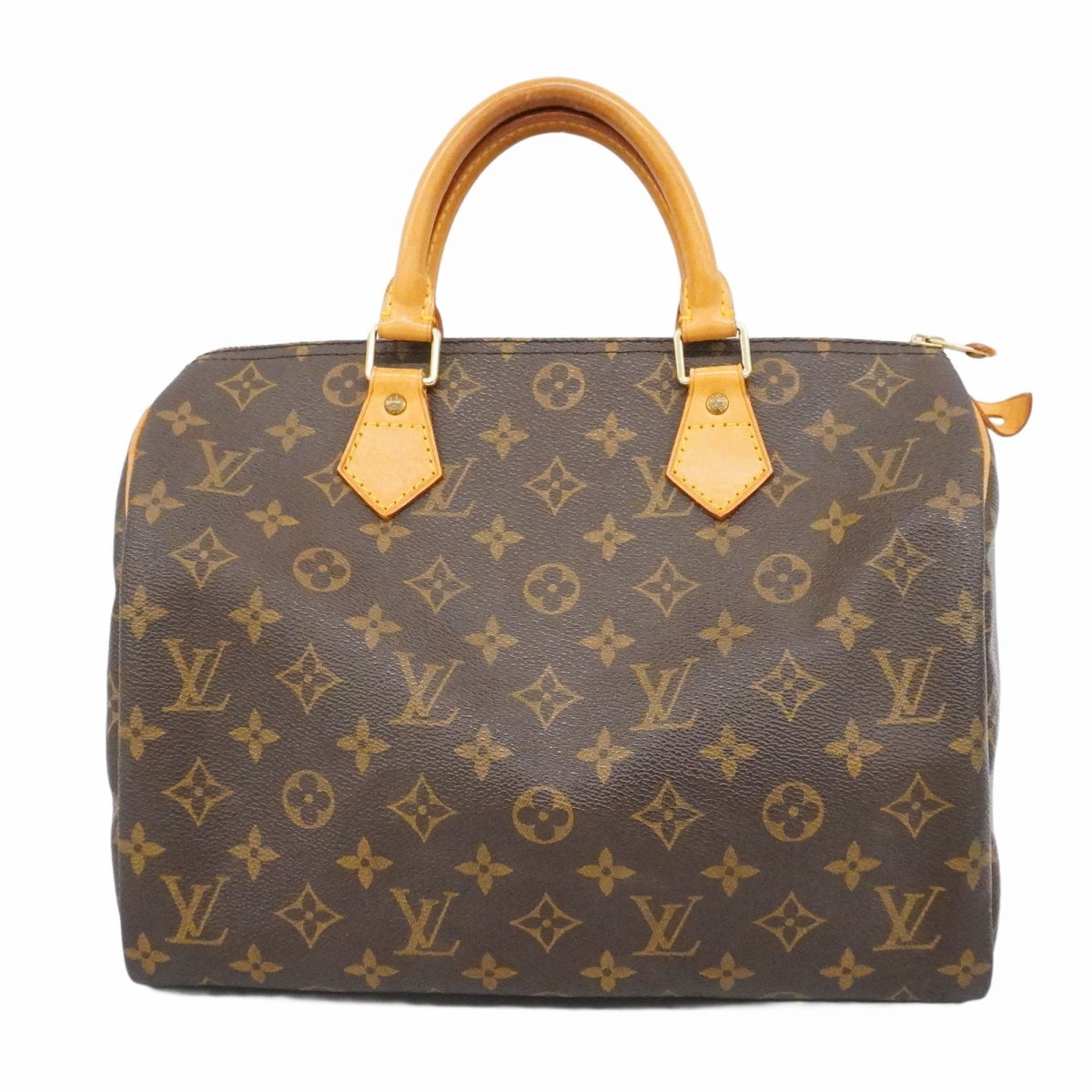 【6db0962】ルイヴィトン ハンドバッグ モノグラム スピーディ30 M41108 ブラウン【中古】レディース