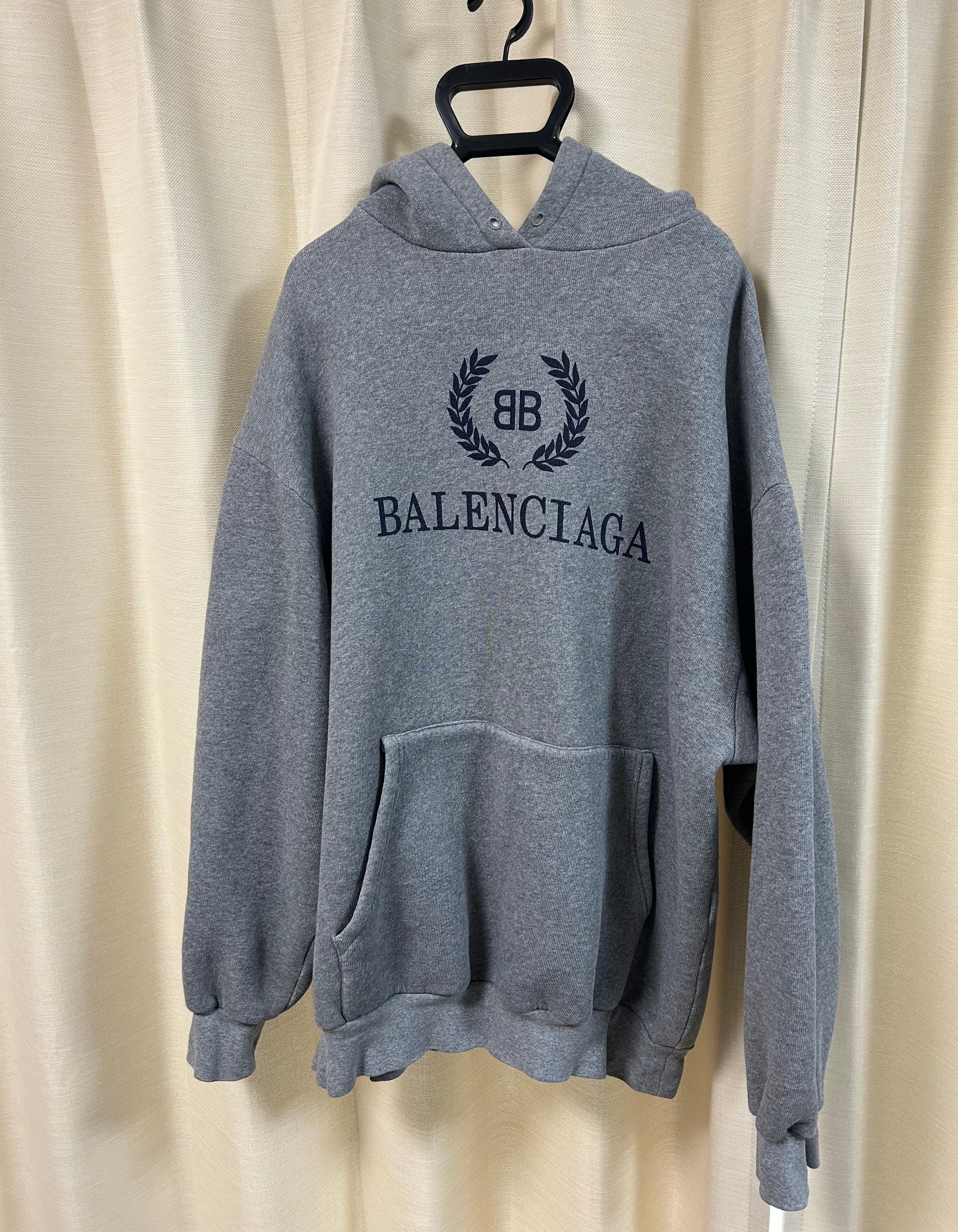 BALENCIAGA バレンシアガ BBロゴ パーカー