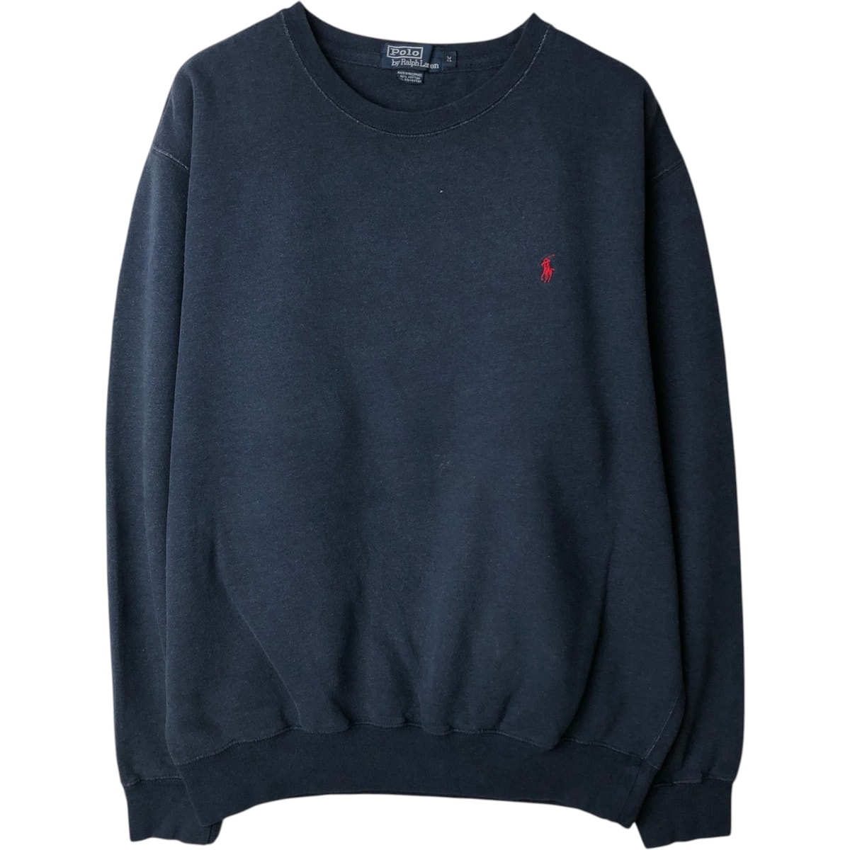 古着 ラルフローレン Ralph Lauren POLO by Ralph Lauren ワンポイントロゴスウェットシャツ トレーナー メンズM相当/eaa630512