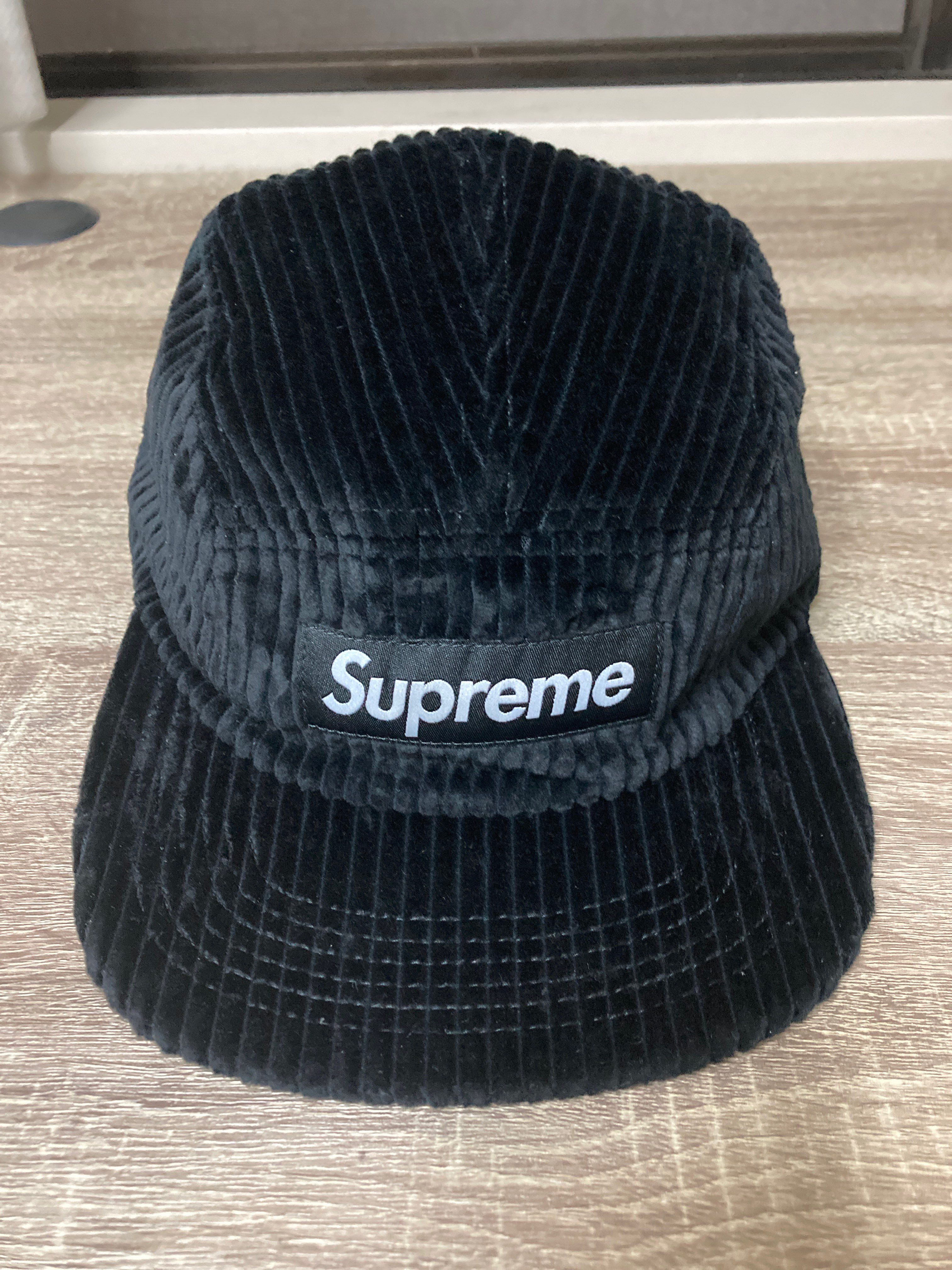 SUPREME WIDE WALE CORDUROY CAMP CAP