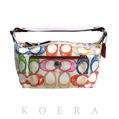 COACH コーチ ウィークエンド アクセサリーポーチ ポーチ マルチカラー レディース【中古】