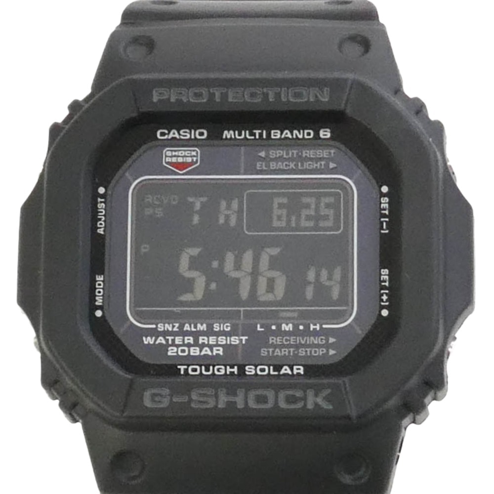 CASIO G-SHOCK カシオ ジーショック GW-M5610U-1JF 電波ソーラー デジタル ウォッチ 腕時計 ブラック系【中古】