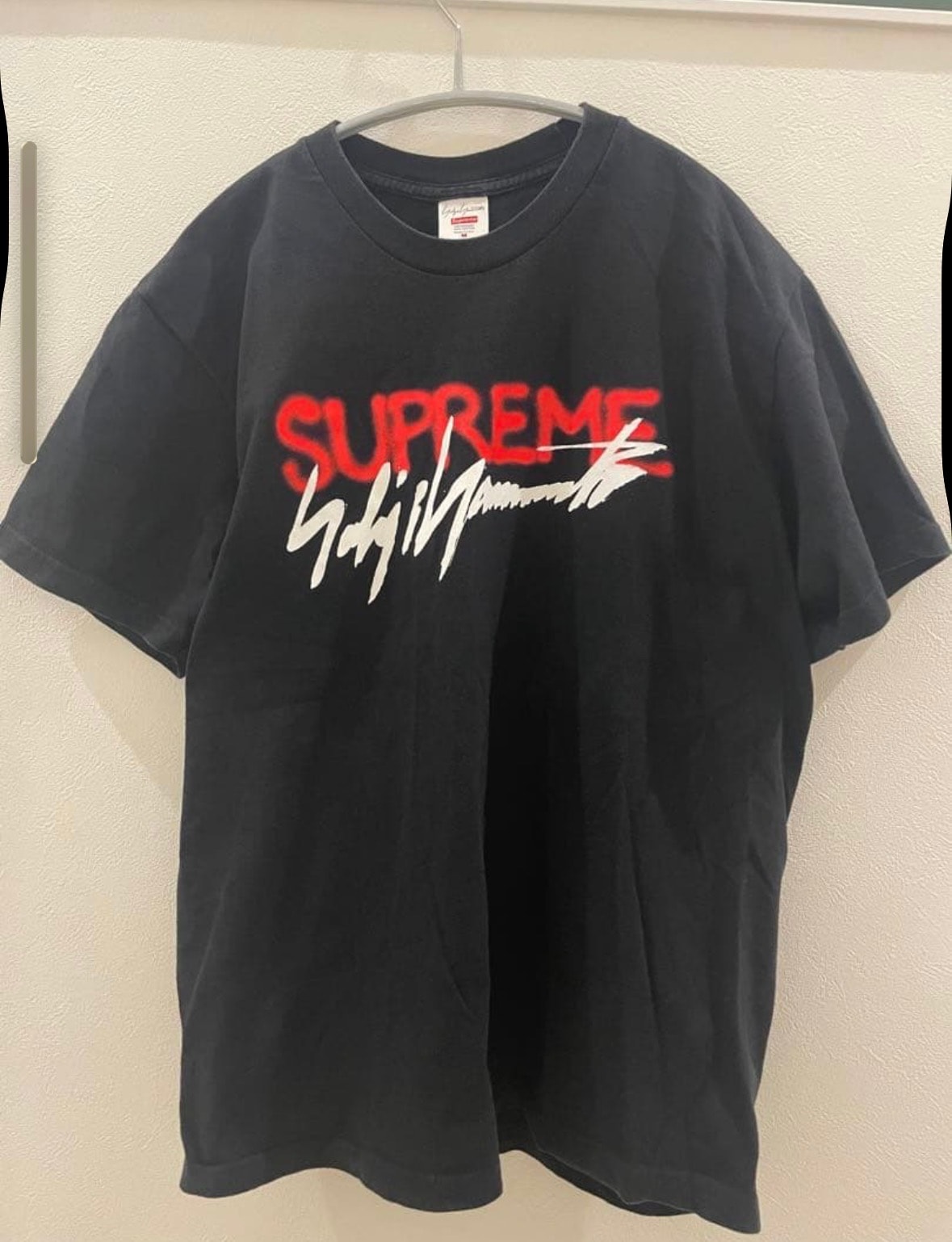 Supreme x Yohji Yamamoto Logo Tee "Black"