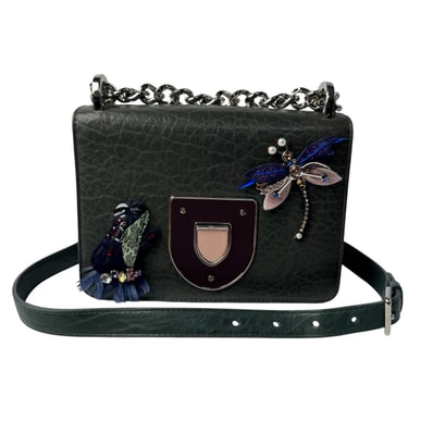 クリスチャンディオール Christian Dior ディオラマ クラブ エンブレム チェーンショルダーバッグ トンボ 斜めがけ クロスボディ レディース