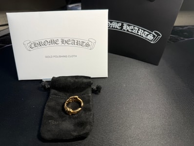 Chrome Hearts 22K Double Dagger Open