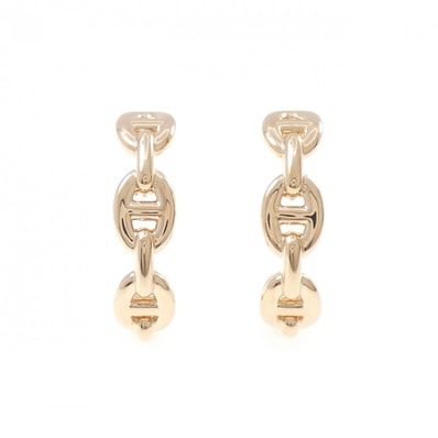 Hermes Chaine D'ancre Enchainee Earrings "Pink Gold"