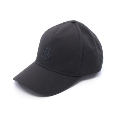 モンクレール MONCLER ロゴ 帽子 コットン メンズ レディース ブラック系 L20933B00058999 【新品】