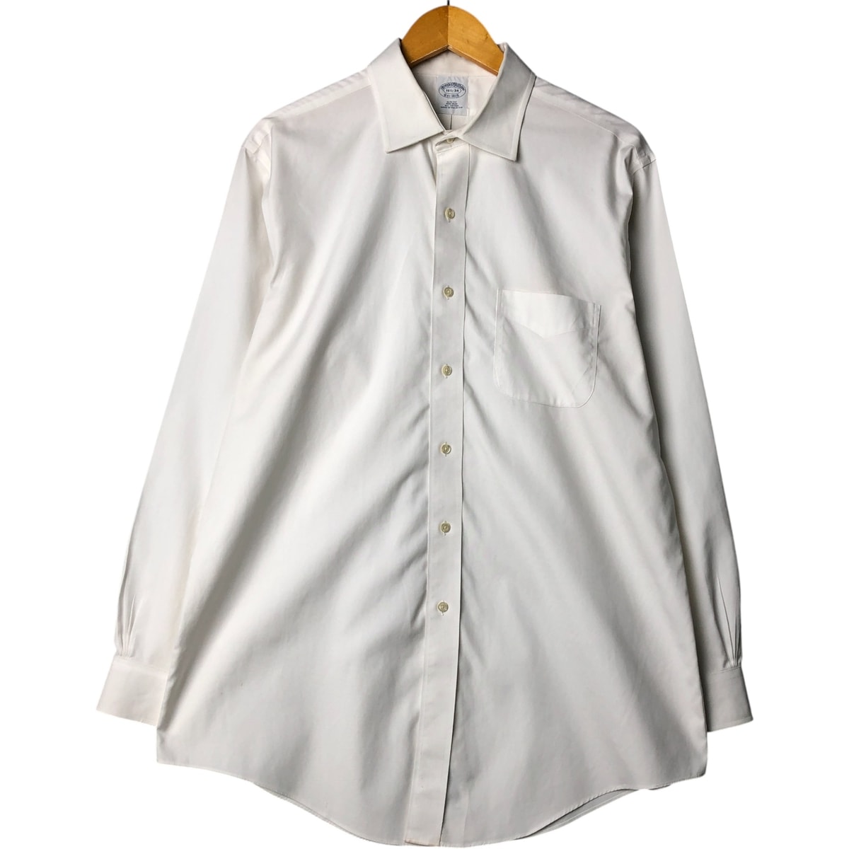 古着 ブルックスブラザーズ Brooks Brothers Est.1818 長袖 コットンシャツ メンズL相当/eaa567958