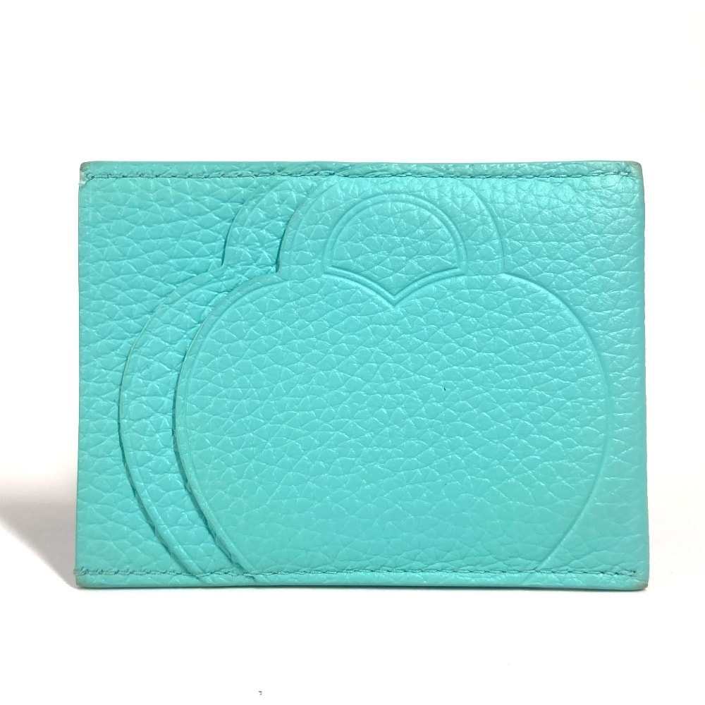 ティファニー TIFFANY&Co. リターントゥティファニー ハート 名刺入れ パスケース カードケース レザー ブルー