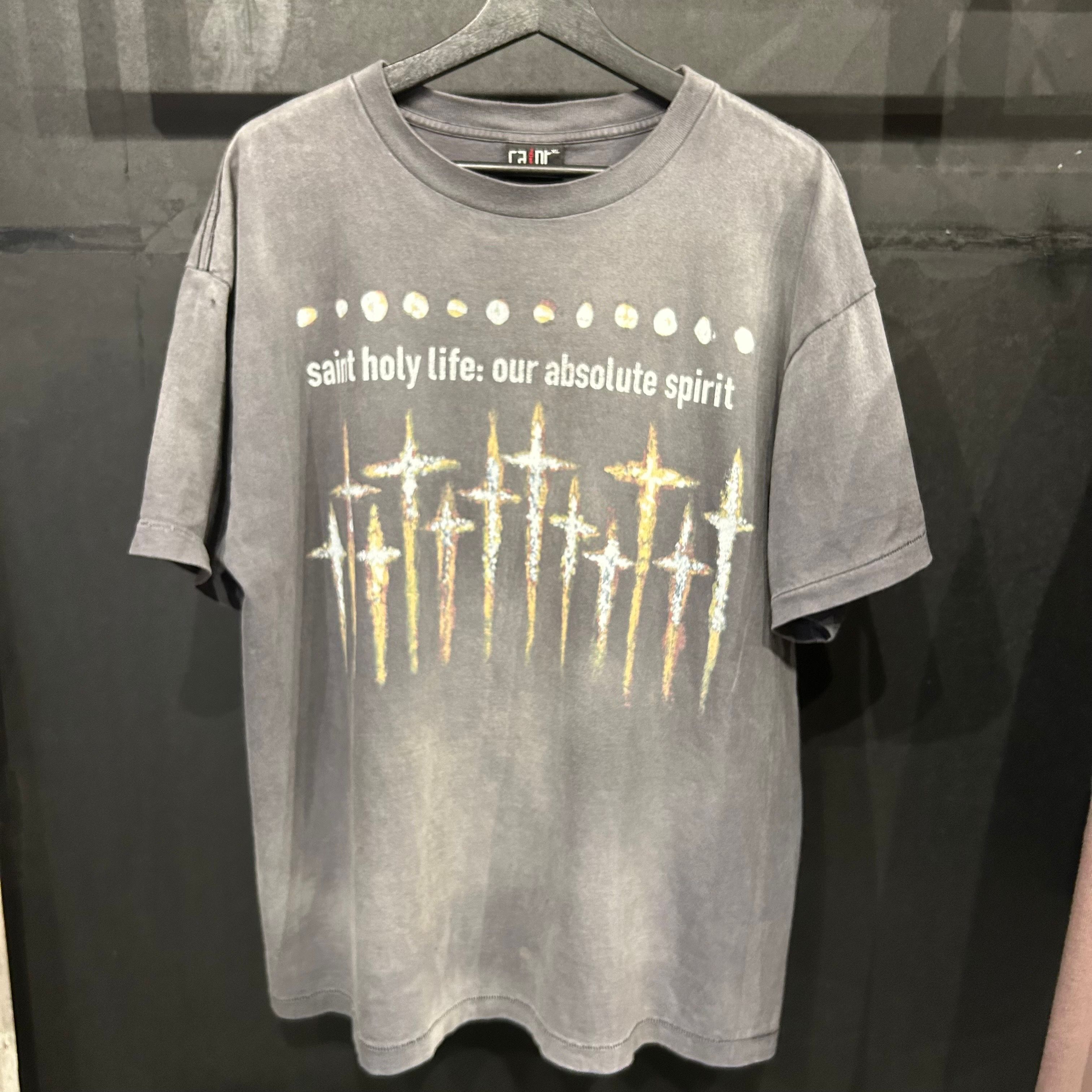 SAINT Mxxxxxx x FORSOMEONE FS_SS T-Shirt/God "Black"