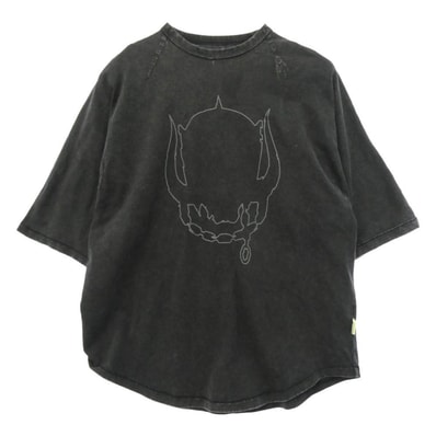 BEAMS ビームス 25SS SSZ エスエスズィー NO OP RAG 半袖 Tシャツ カットソー ブラック系 S【中古】
