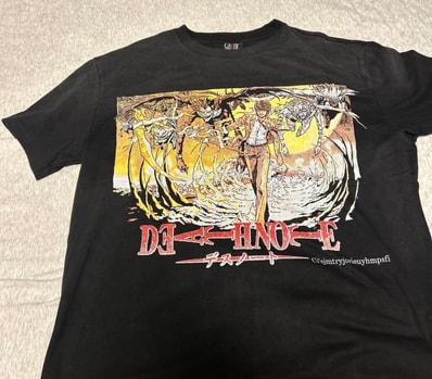 Saint Mxxxxxx x DEATH NOTE SS T-Shirt "Black"