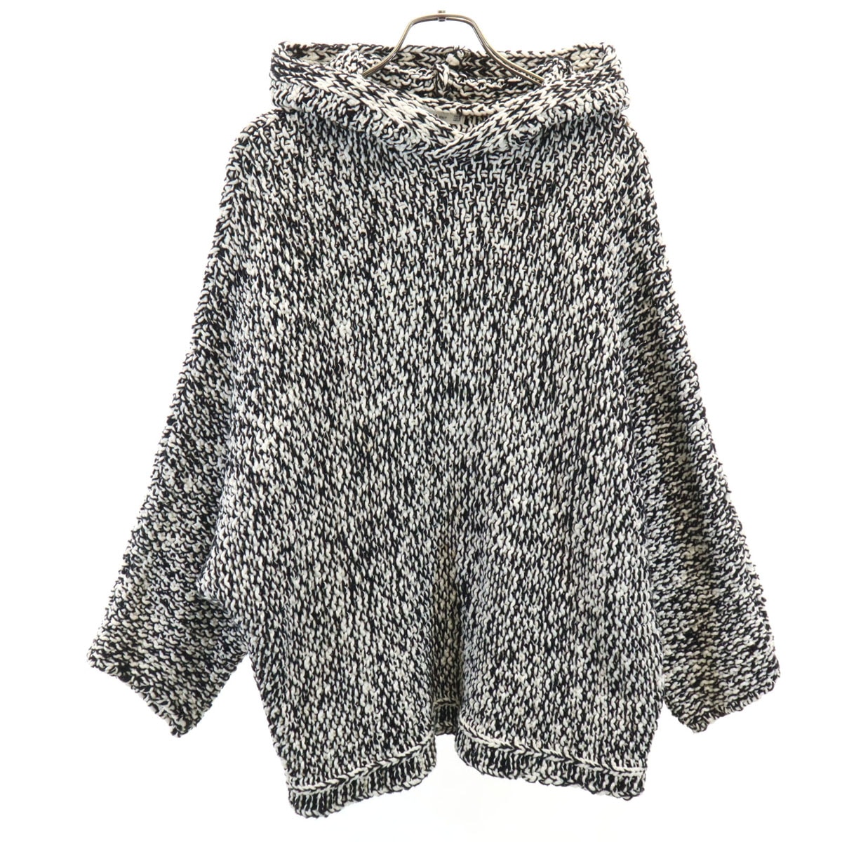 ZARA KNIT ザラニット 長袖 ニット パーカー M ホワイト