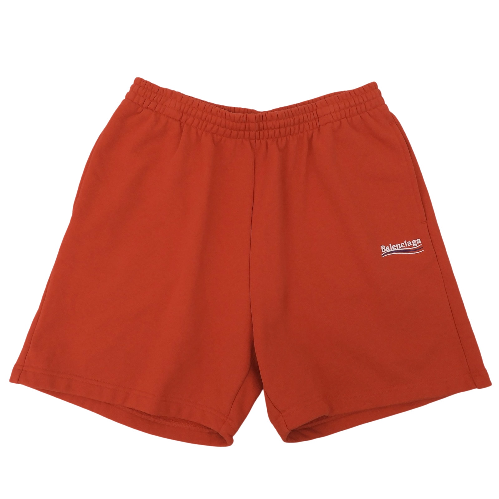 極美品 バレンシアガ ショートパンツ レッド メンズ M 676137