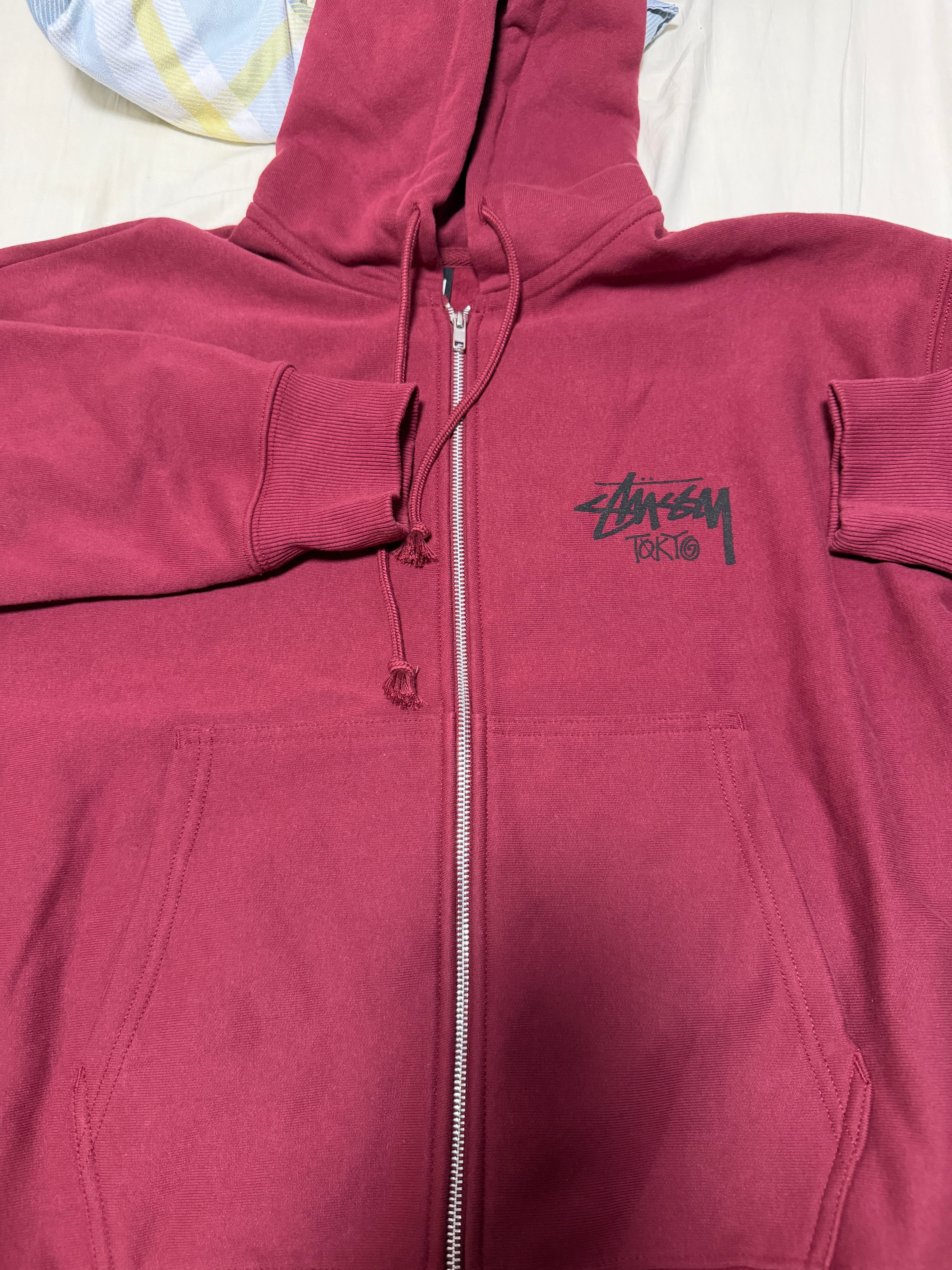 STUSSY TOKYO ZIP HOODIE