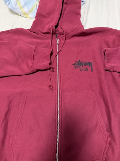 STUSSY TOKYO ZIP HOODIE