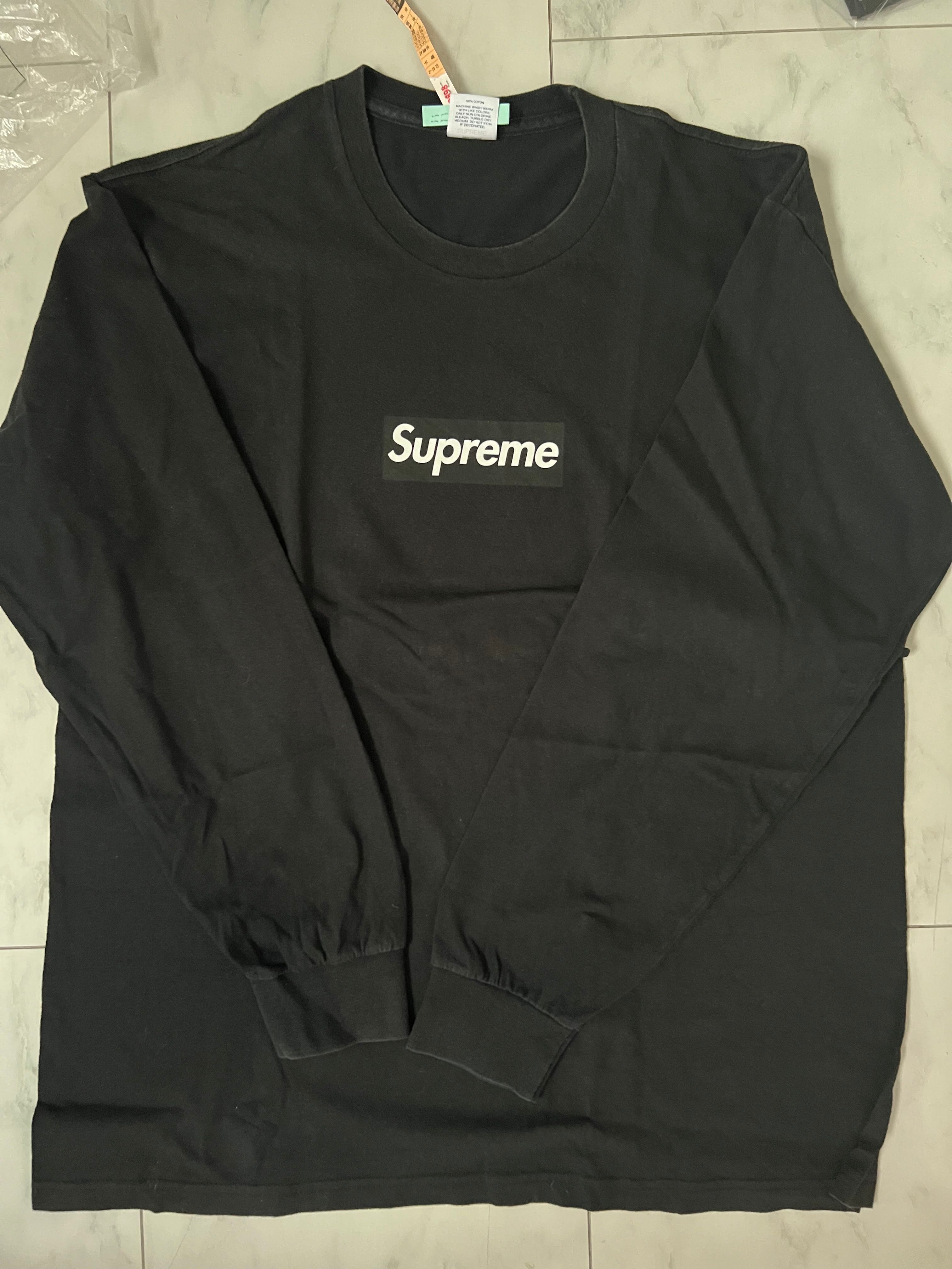 Supreme Box Logo L/S Tee "Black"