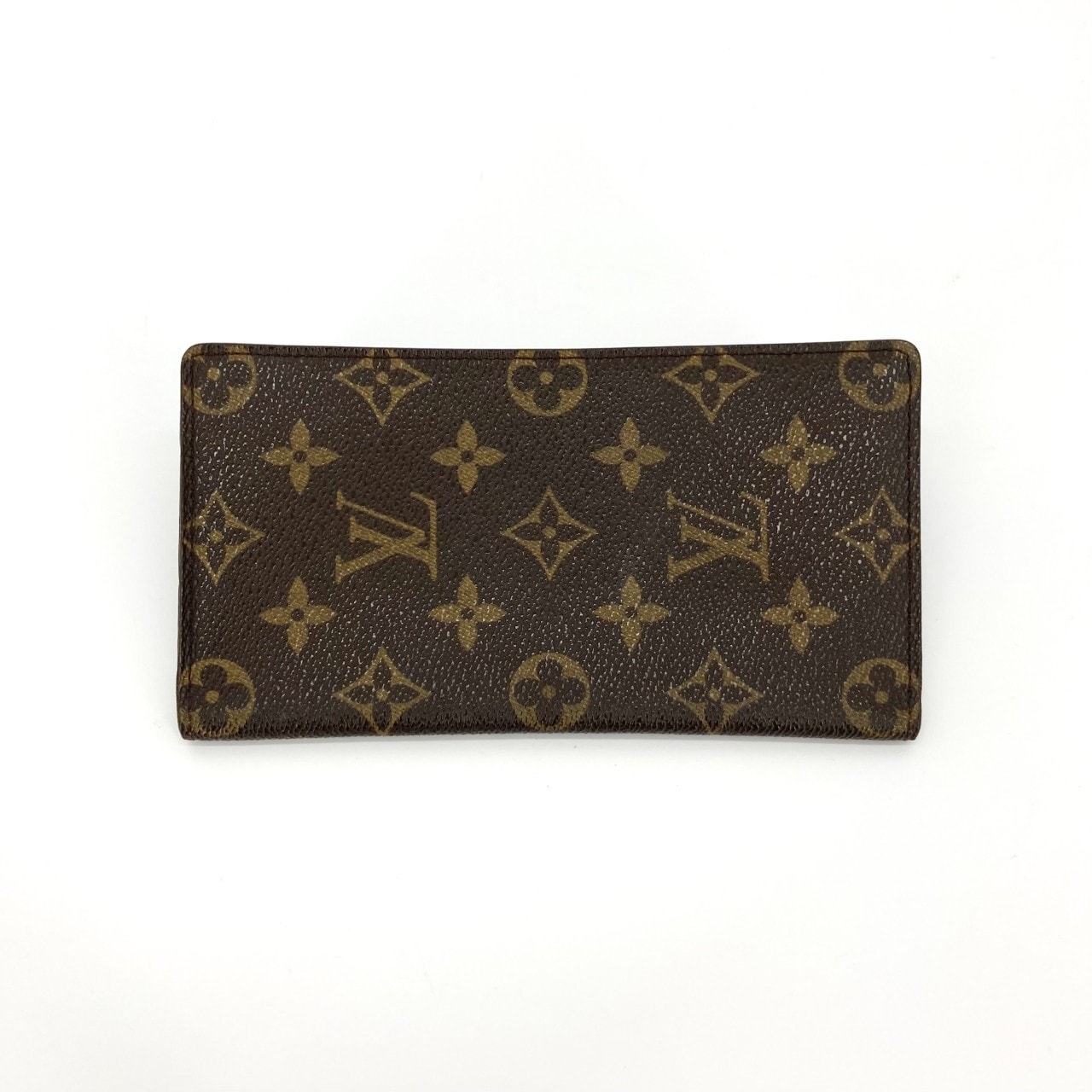 LOUIS VUITTON(ルイ・ヴィトン) ポルト バルール カルト クレディ モノグラムキャンバス レザー M61823 長財布 ブラウン