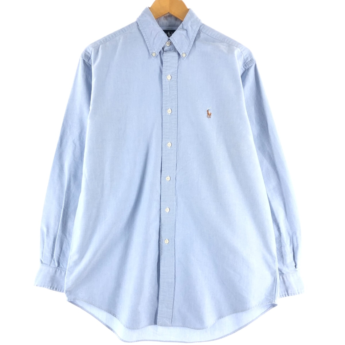 古着 ラルフローレン Ralph Lauren YARMOUTH 長袖 ボタンダウンシャツ メンズXL相当/eaa509399