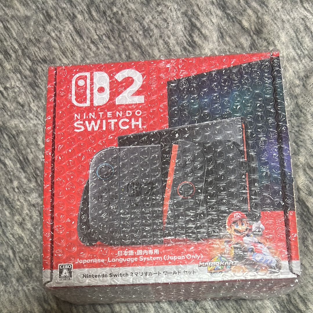 Nintendo Switch 2 Japanese Language System (Japan Only) Mario Kart World Set