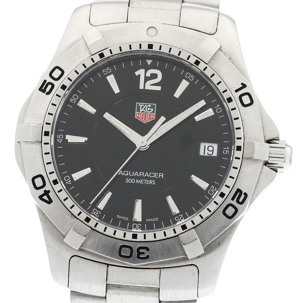 タグホイヤー アクアレーサー WAF1110.BA0800 メンズ 【中古】