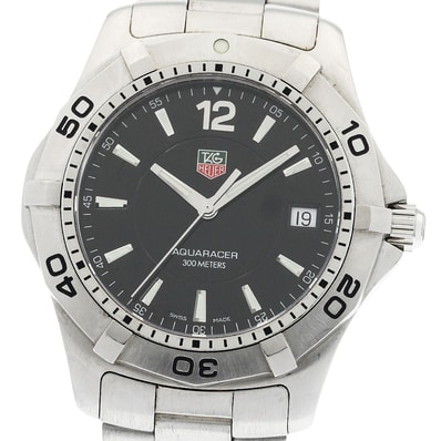 タグホイヤー アクアレーサー WAF1110.BA0800 メンズ 【中古】