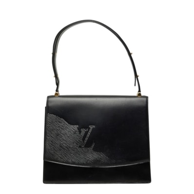 ルイ ヴィトン オペラライン デルフ ハンドバッグ ショルダーバッグ M63932 ノワール ブラック レザー レディース LOUIS VUITTON 中古