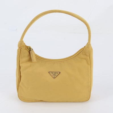 ■美品 プラダ テスート ナイロントライアングルロゴショルダーバッグ