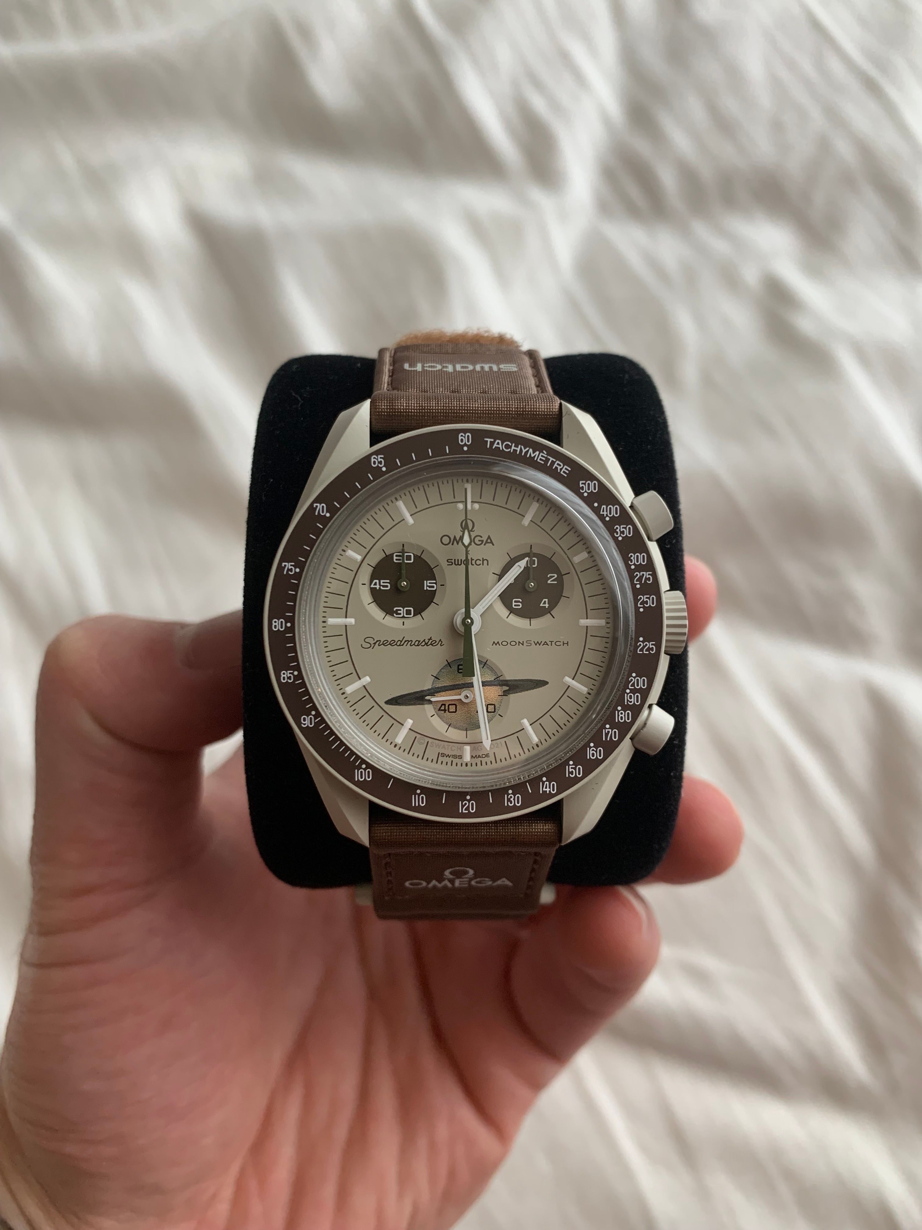 Swatch × Omega Mission to Saturn