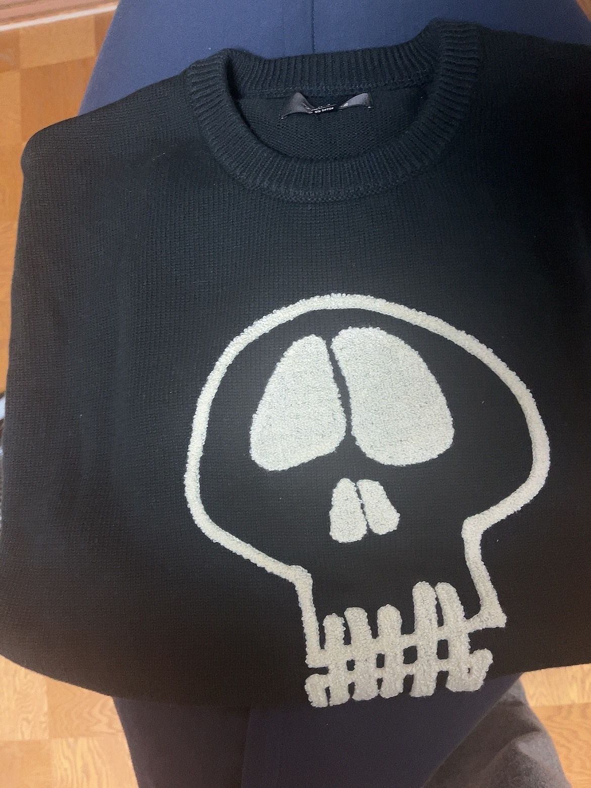 Stussy Skull Sweater "Black"