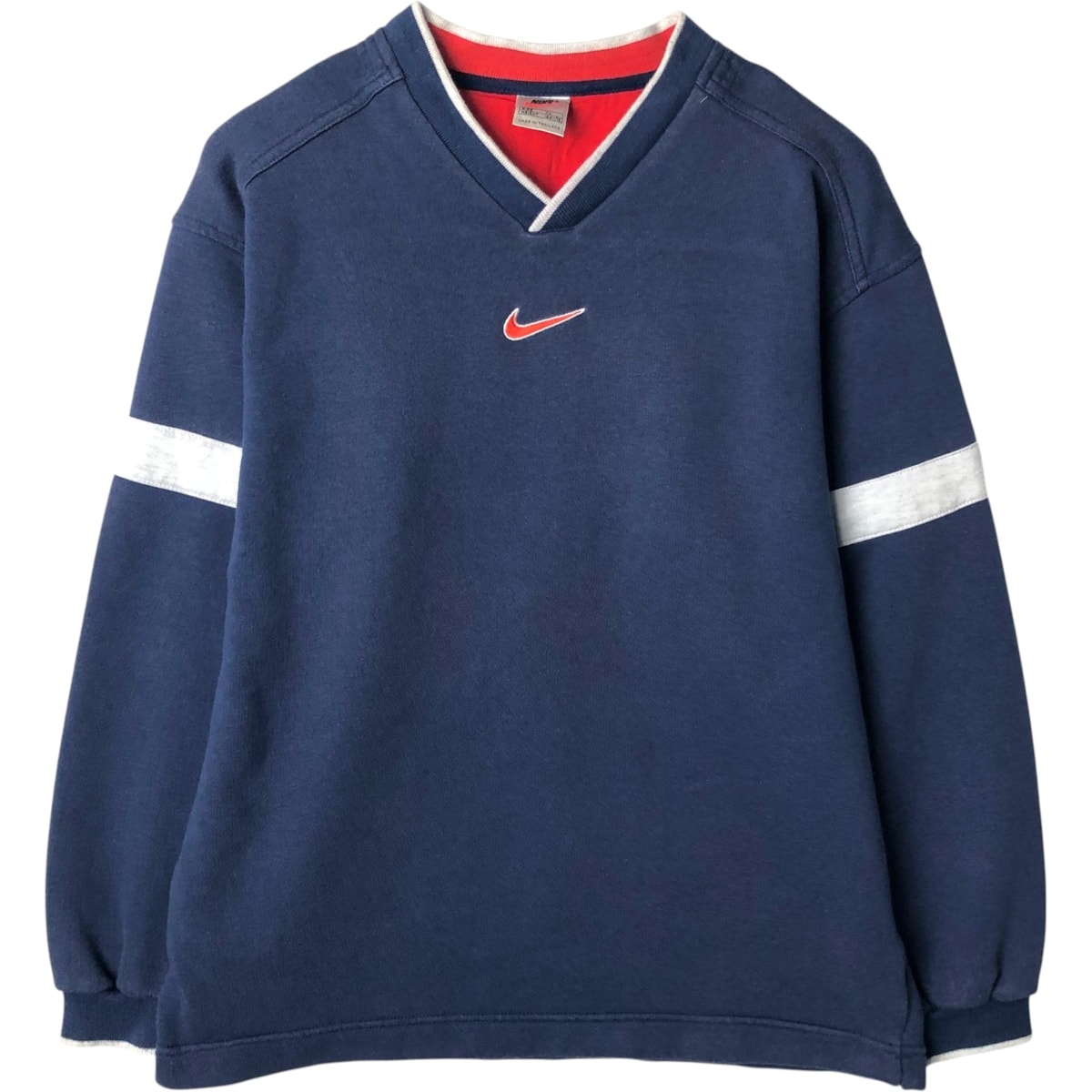 古着 90年代 ナイキ NIKE センターロゴ ワンポイントロゴスウェットシャツ トレーナー メンズXL相当 ヴィンテージ/eaa635065