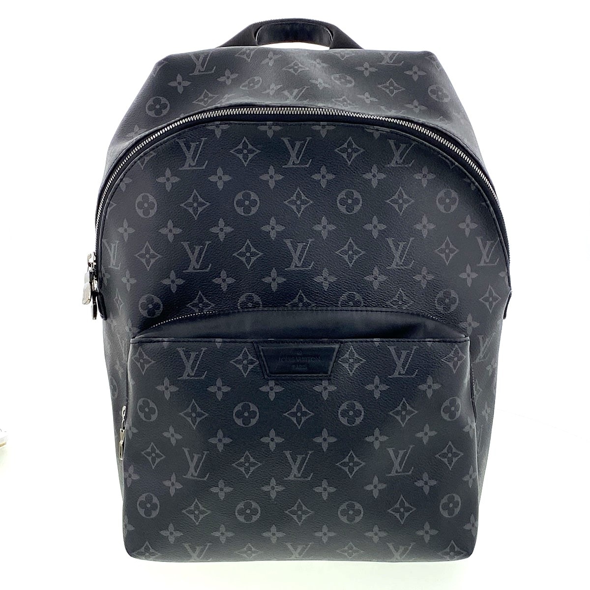 LOUIS VUITTON ルイ・ヴィトン アポロ バックパック リュック・デイパック M43186 モノグラムエクリプス ネイビー シルバー金具  メンズ【中古】