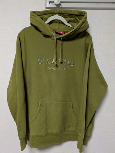 supremeClassiclogohoddieolive17ss