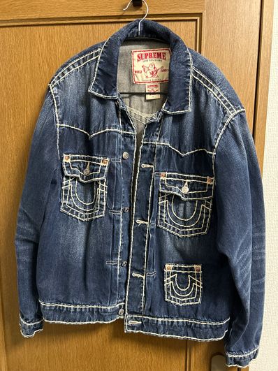 Supreme / True Religion® Denim Trucker Jacket "Washed Blue"