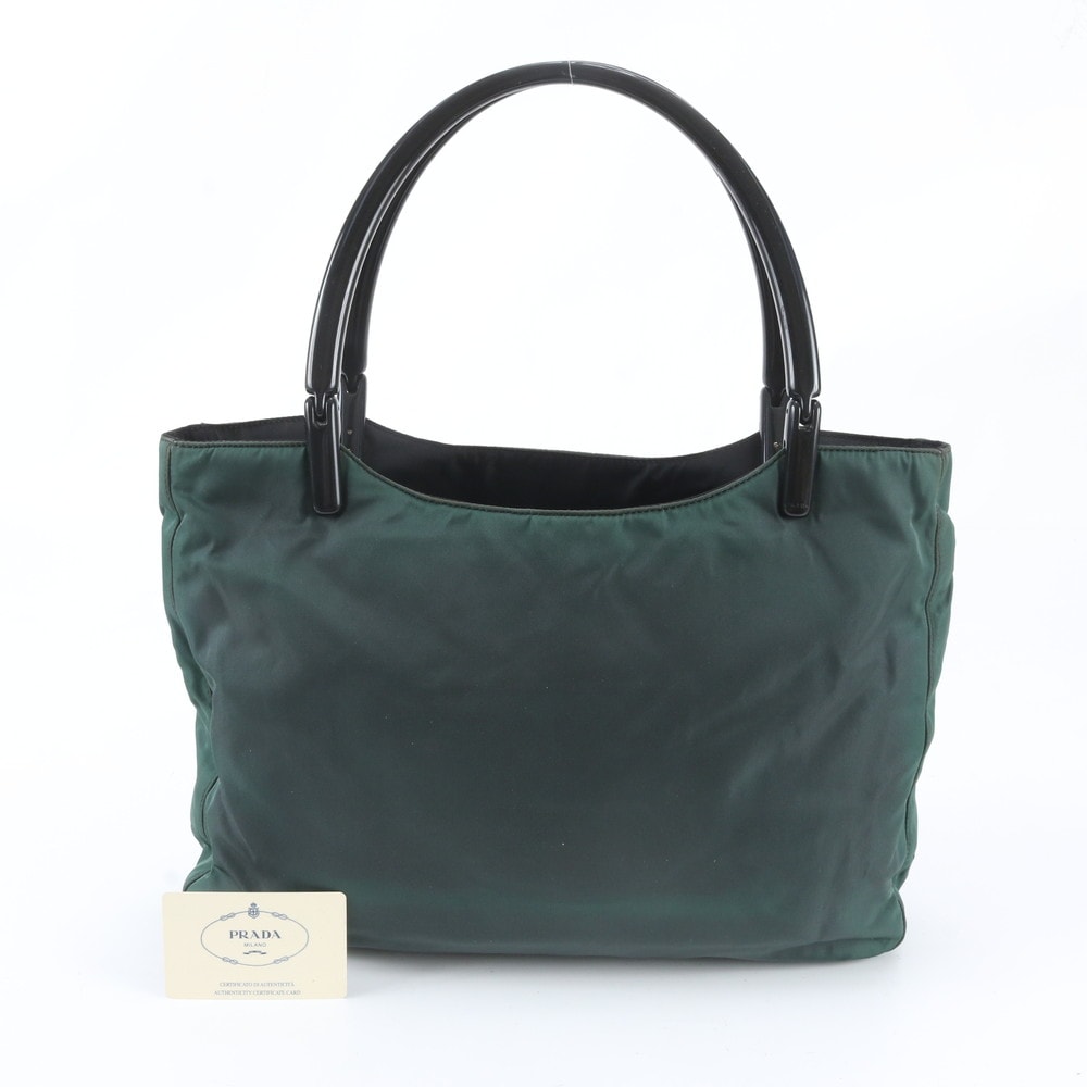 ■美品 プラダ テスート ナイロントライアングルロゴ B8365