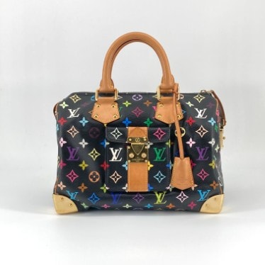 LOUIS VUITTON(ルイ・ヴィトン) スピーディ30 ゴールド金具 M92642 ハンドバッグ マルチカラー