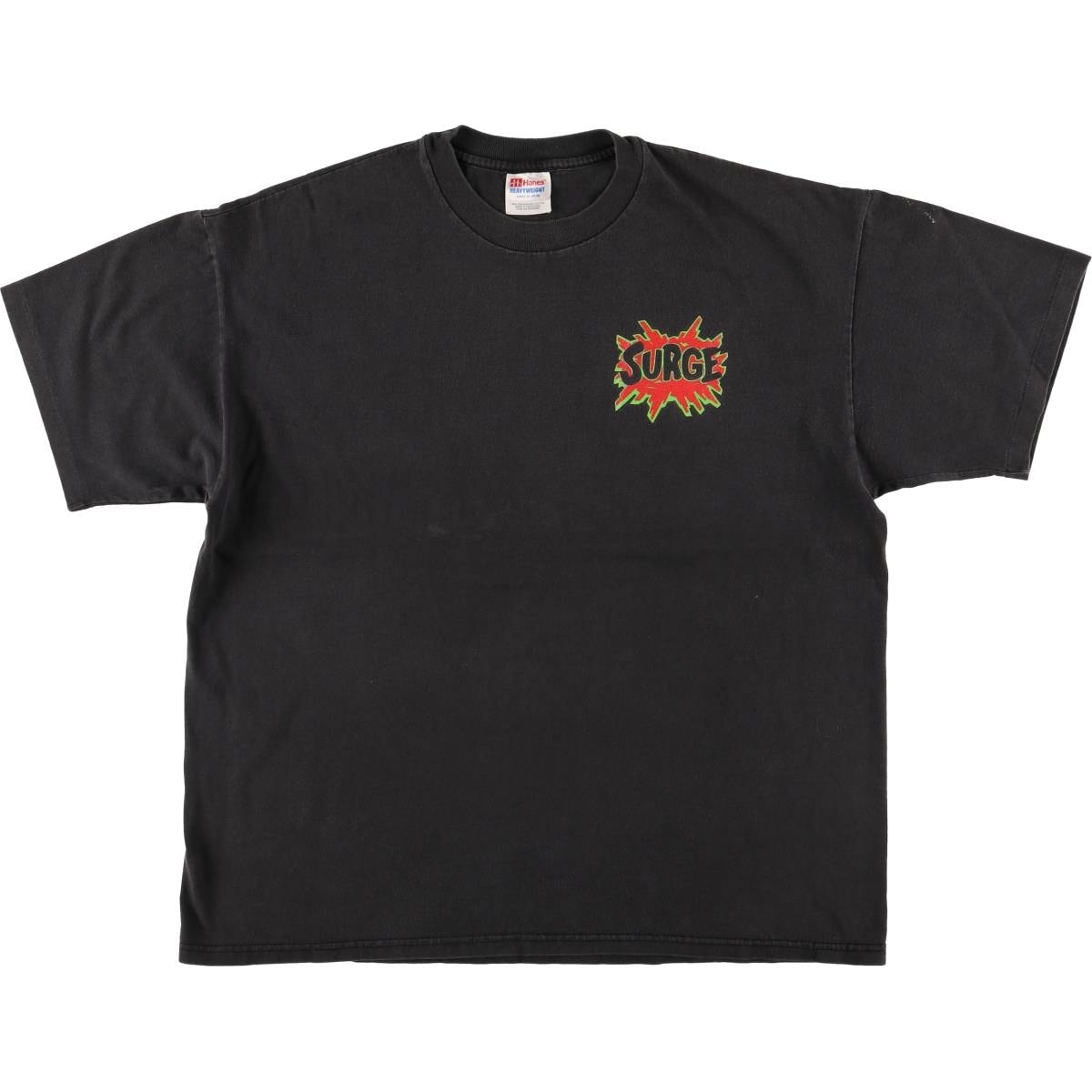 古着 90年代 ヘインズ Hanes SURGE サージ アドバタイジングTシャツ メンズXL相当 ヴィンテージ/eaa570296