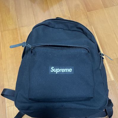 Supreme Canvas Backpack "Black"