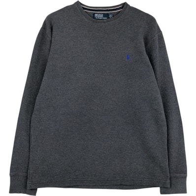 古着 ラルフローレン Ralph Lauren POLO by Ralph Lauren サーマルロンT ワッフル メンズS相当/eaa620028