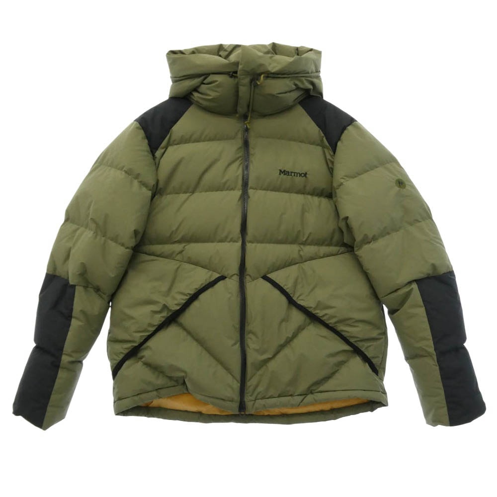 MARMOT マーモット MTFW25UDW019 Parbat Parka GORETEX ゴアテックス パルバット パーカ ダウンジャケット カーキ系 ブラック系 XL【中古】