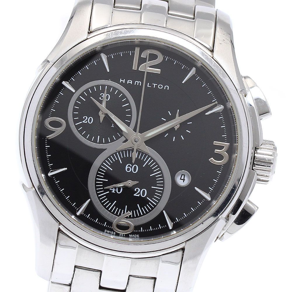 ハミルトン ジャズマスター クロノグラフ H326120 メンズ 【中古】