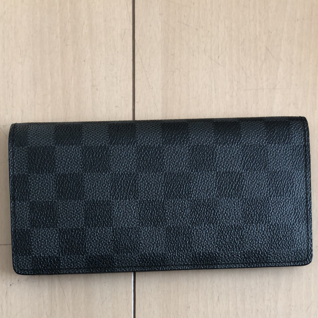 Louis Vuitton Brazza Wallet Damier Graphite