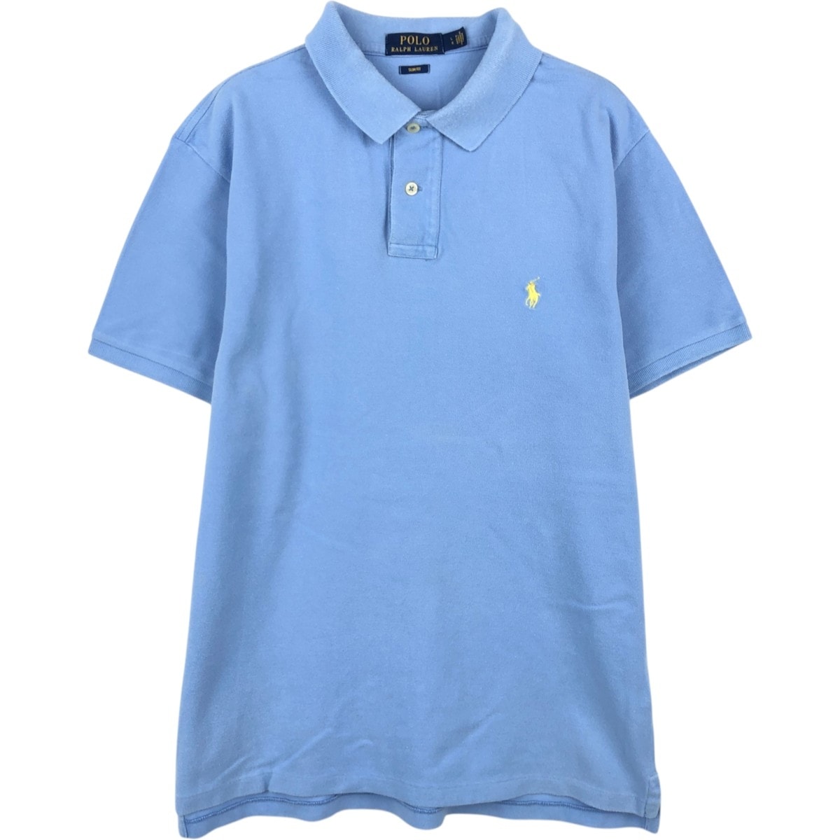 古着 ラルフローレン Ralph Lauren POLO RALPH LAUREN SLIM FIT 半袖 ポロシャツ メンズL相当/eaa657036