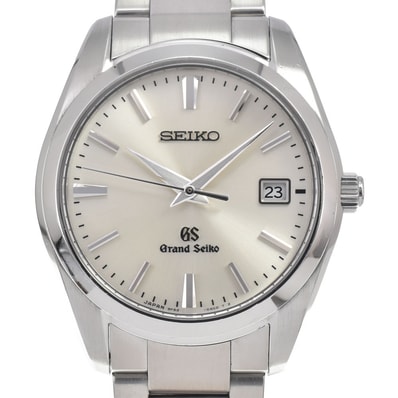 セイコー SEIKO 9F62-0AB0 グランドセイコー デイト シルバー クォーツ メンズ 良品 腕時計 E#146889